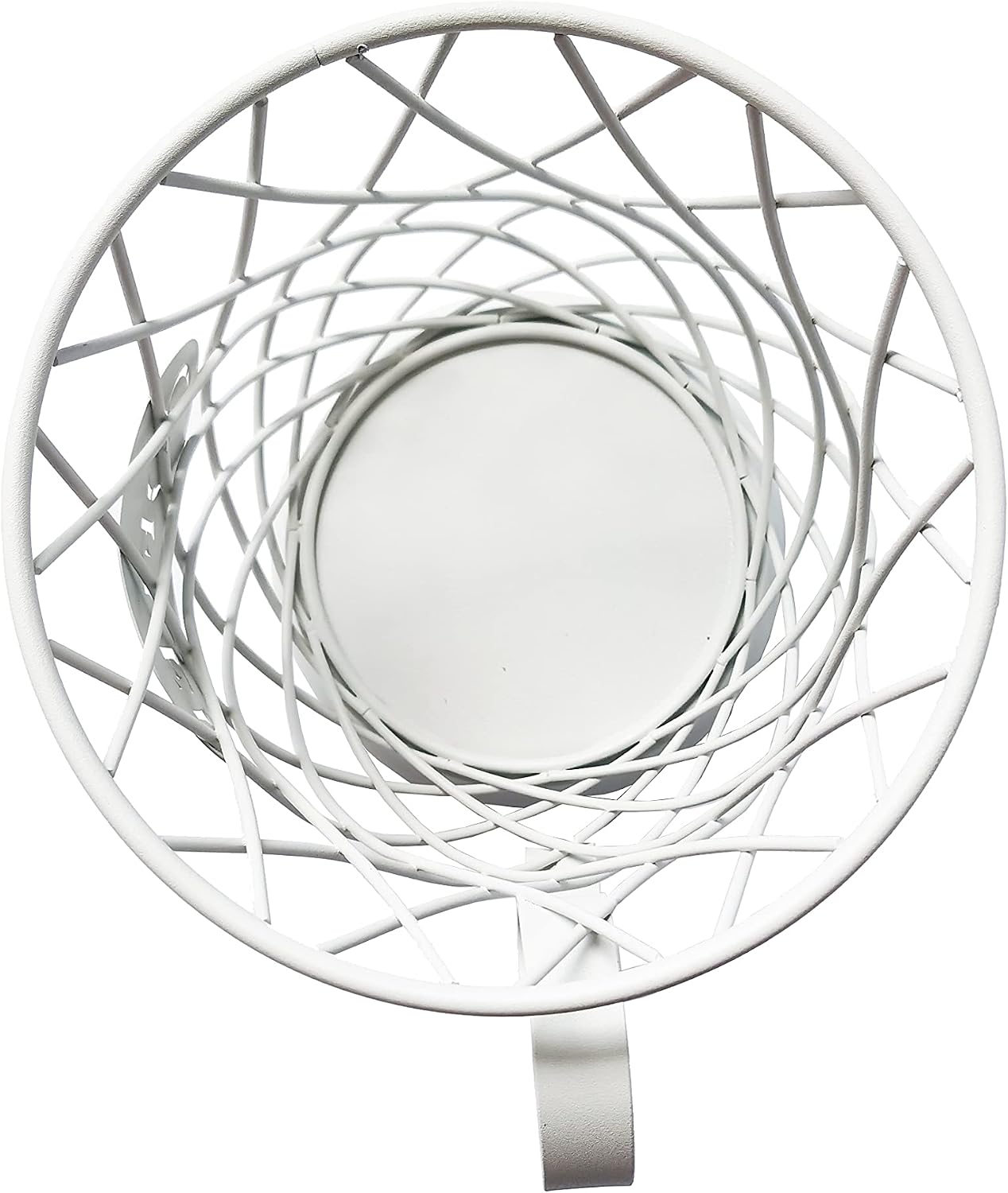 Coffee Pod Holder Mug Shape Multi Use K Cup Holder Coffee Station organizer Storage Wire Basket Food Storage for Counter Coffee Bar White
