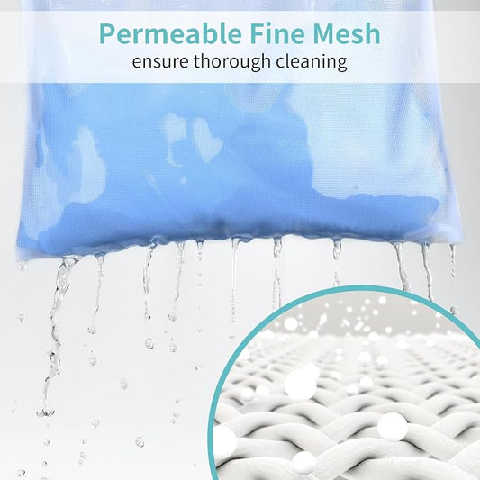 OTraki 12x16 Inch Mesh Laundry Bag 2 Pack Small Lingerie Sock Bag Washing - Image 2