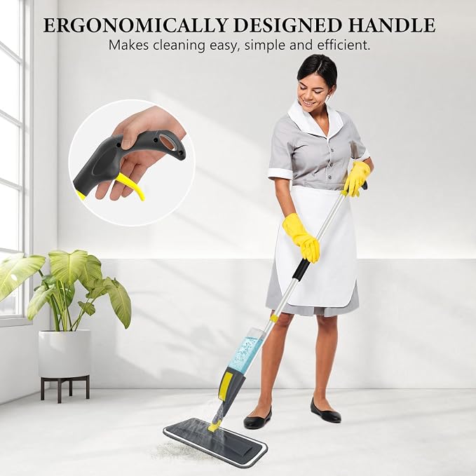 NileHome Spray Mop for Floor Cleaning, Dust Mop - Image 7
