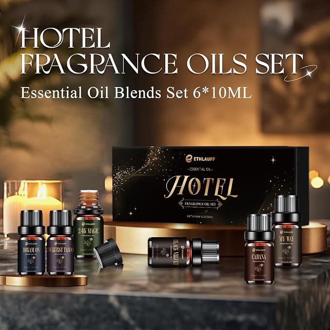 Hotel Diffuser Oils, Hotel Collection Diffuser Oil, Luxury Essential Oil Set - Image 8