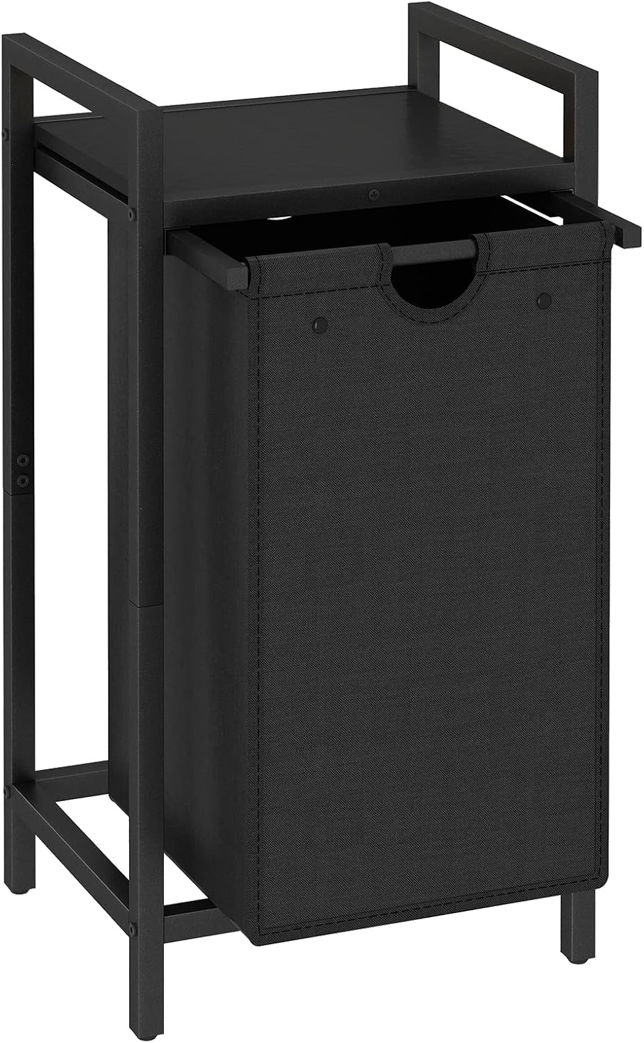LAATOOREE Laundry Hamper, Two-Color Laundry Basket with Removable Laundry Bag...