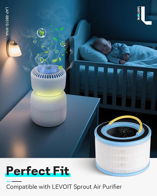 Leemone Sprout Air Purifier Replacement Filter Compatible - Image 2