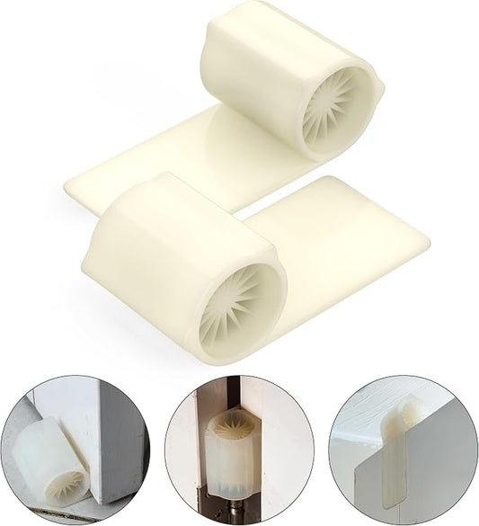 Ducki 2 Pack Door Wedge Stopper - 3 in 1 Thermoplastic Rubber Door Stop Wedge - Image 2