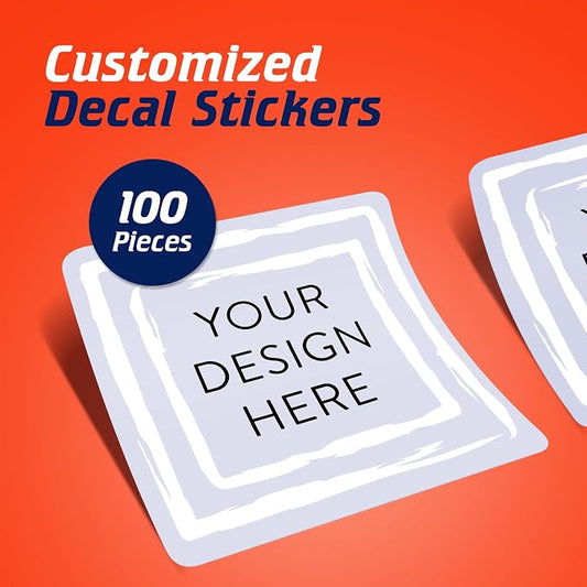 100 Custom Vinyl Stickers - Image 2