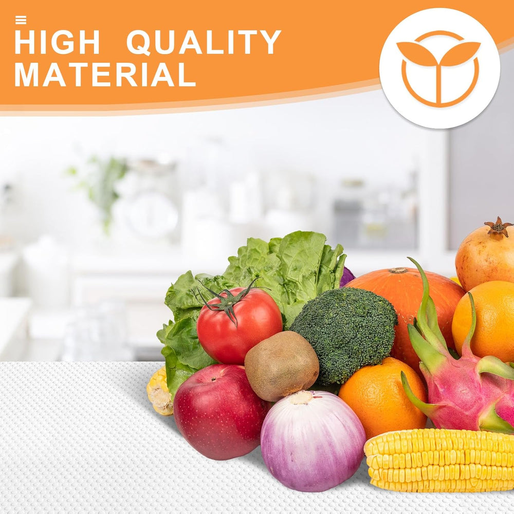 FLPMIX Shelf Liners for Kitchen Cabinets: 23" Wide Easy Cut Under Sink Mats