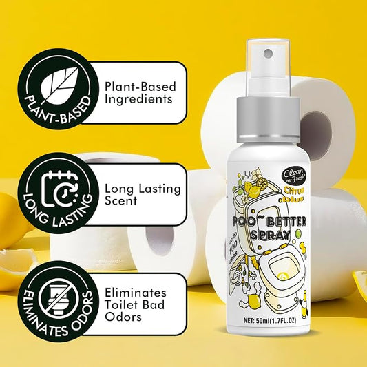 Clean-n-Fresh Toilet Spray, Bathroom & Toilet Odor Removers, Air Fresheners - Image 2