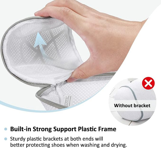 GOGOODA Shoe Washing Bags Mesh Laundry Wash Bag - Image 2