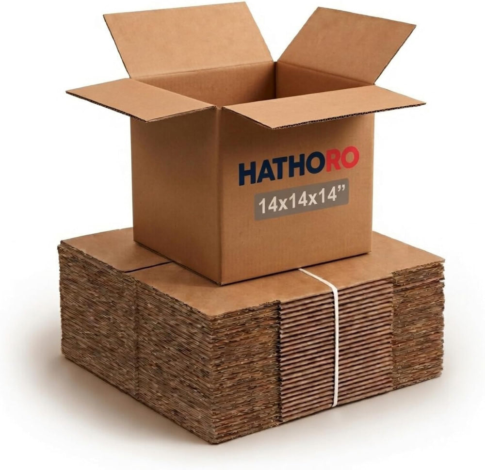 14"L x 14"W x 14"H Small Shipping Boxes, 25-Pack | Square Kraf...