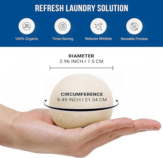 Ezhippie Quality Wool Dryer Balls - Image 2