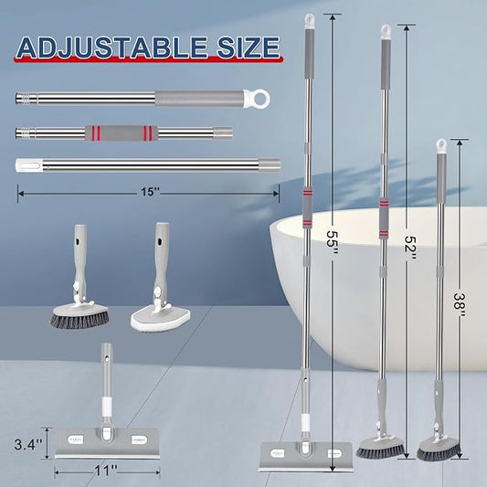 Tile Tub Floor Cleaner Scrubber - Image 2