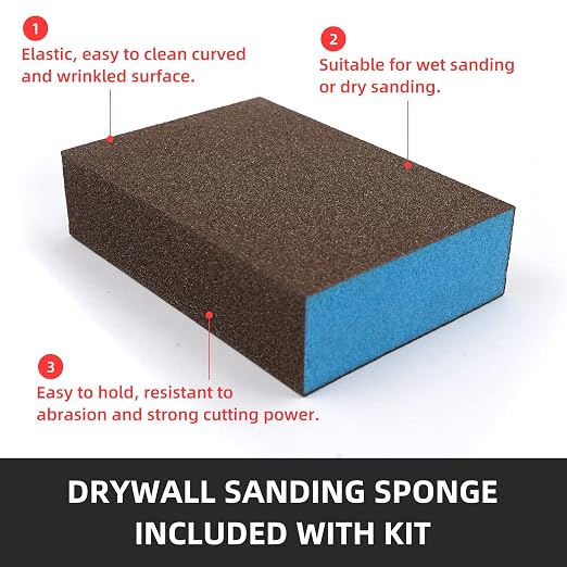 Wall Spackle & Drywall Repair Patch Kit - Image 2