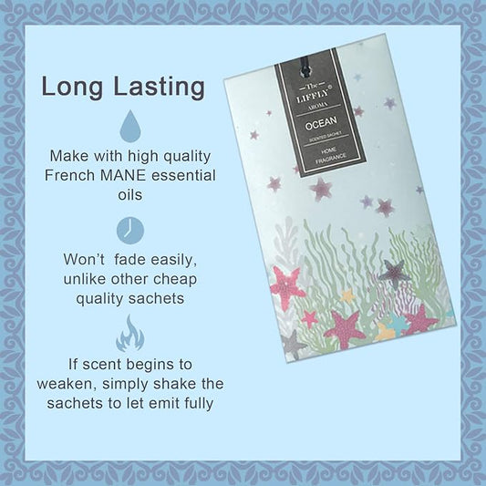 14 Packs Scented Sachets Bag for Drawers and Closets Long-Lasting Home - Image 2