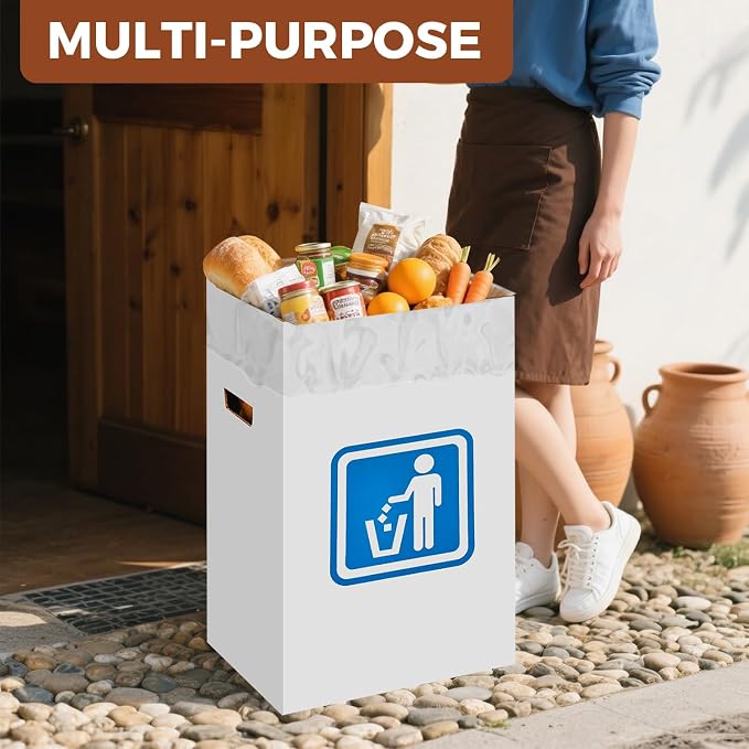 (10 Pack) 13 Gallon Disposable trash cans - Image 7