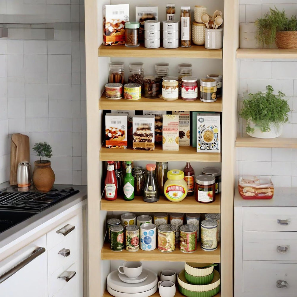 5 Pcs Wire Rack Covers, 24x16x2 in PVC Wire Shelf Cover for Pantry, Removable...