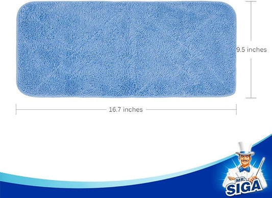MR.SIGA Professional Microfiber Mop Refills, Size: 42cm X 23cm - Image 2