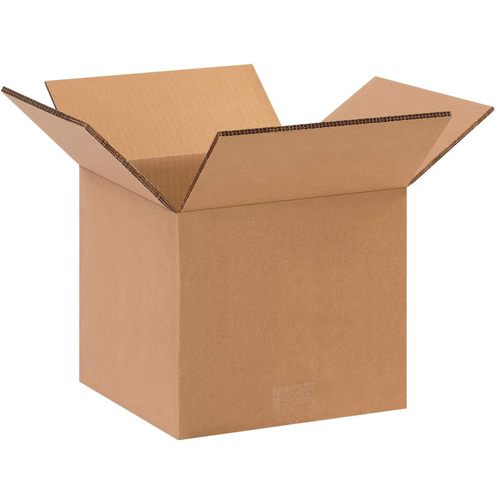 Aviditi HD10108DW Heavy-Duty Double Wall Corrugated Cardboard Box 10" L x 10" W x 8" H, Kraft, for Shipping, Packing and Moving (Pack of 15)