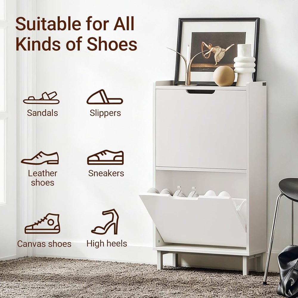 Haotian Slim Shoe Cabinet Entryway