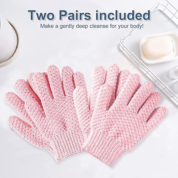 Yiclick Heavy Exfoliating Gloves, Exfoliating Body Scrubber - Image 7