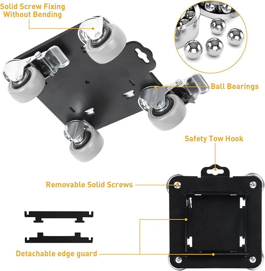 Furniture Movers with 4 Wheels, Heavy Duty Furniture Lift Mover Tool Set with - Image 2