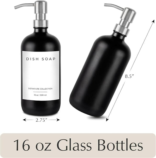 Emerson Glass Soap Dispenser Set - Image 2