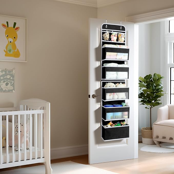 LAMU 6-Tier Over The Door Organizer, Swing - Image 9
