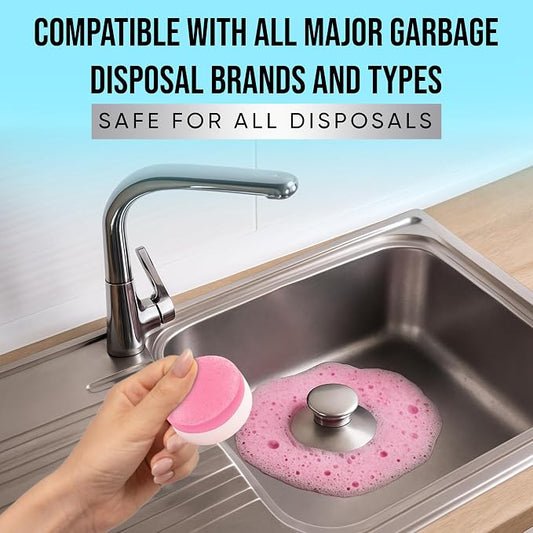 Garbage Disposal Cleaner Tablets 24 Pack – 20g Large Foaming Lavender Scent - Image 2
