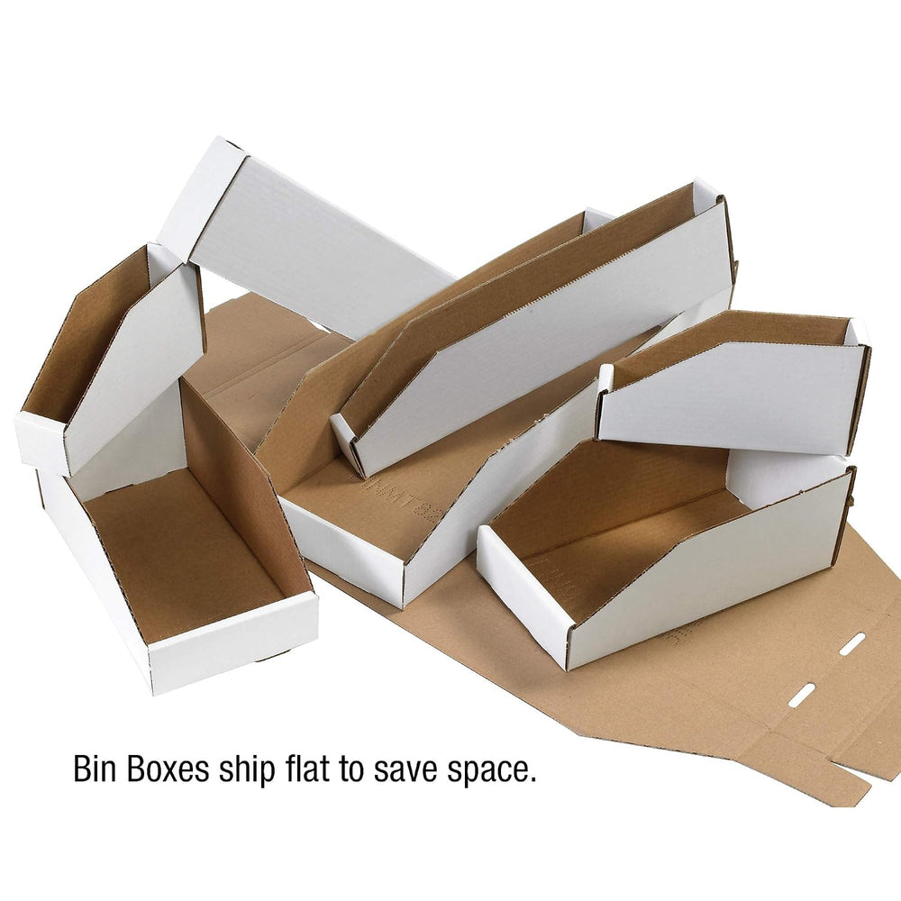 BOX USA Jumbo Open Top Bin Boxes 12x24x12 25-Pk Storage & Organization