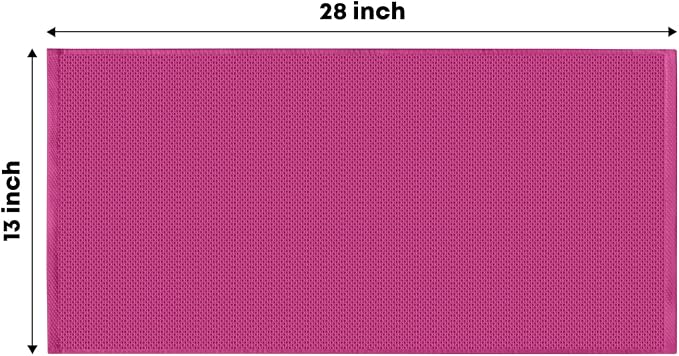 Artoid Mode 100% Cotton Rose Red Waffle Weave Kitchen Dish Cloths, 13x28 Inch - Image 7