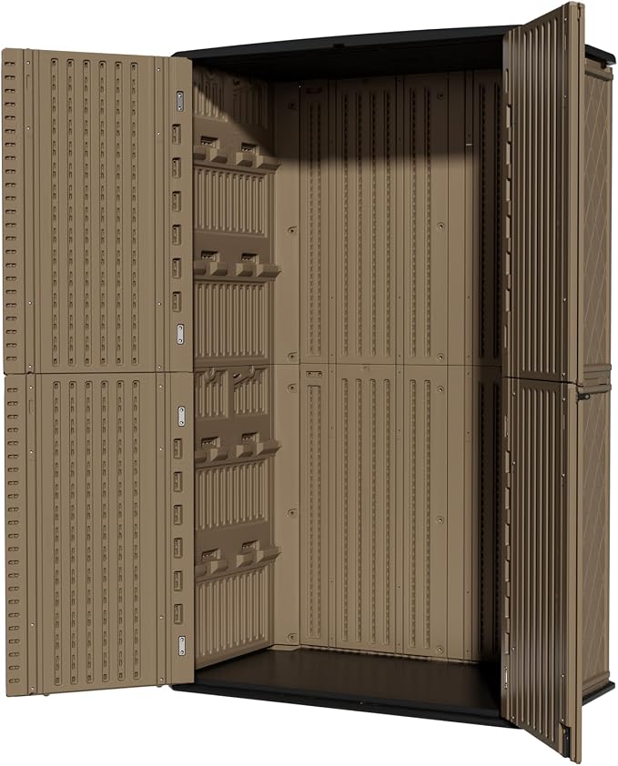 ZZM Large 67 Cu.ft Waterproof Storage Shed, Outdoor Storage Cabinet,Durable - Image 8