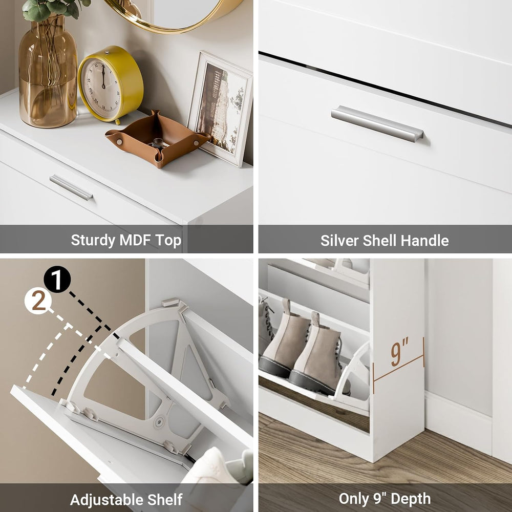Haotian Shoe Cabinet Storage for Entryway