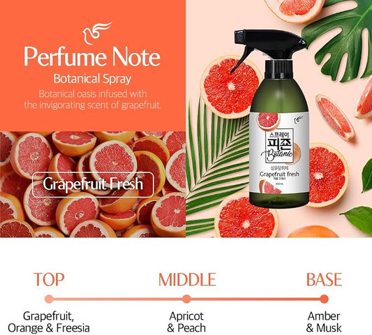 PIGEON Fabric Refresher, Grapefruit & Peach, Odor Eliminator - Image 2