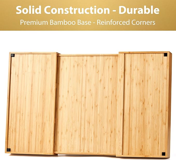 Umilife Extra Large Expandable Kitchen Drawer Organizer