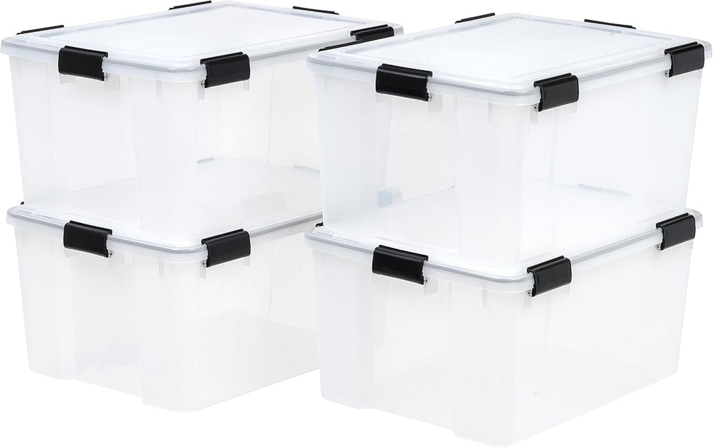 IRIS USA 110559 62.8 Quart Weathertight Plastic Storage Box
