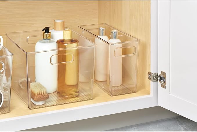 iDesign Tall Plastic Storage Bin - Image 6