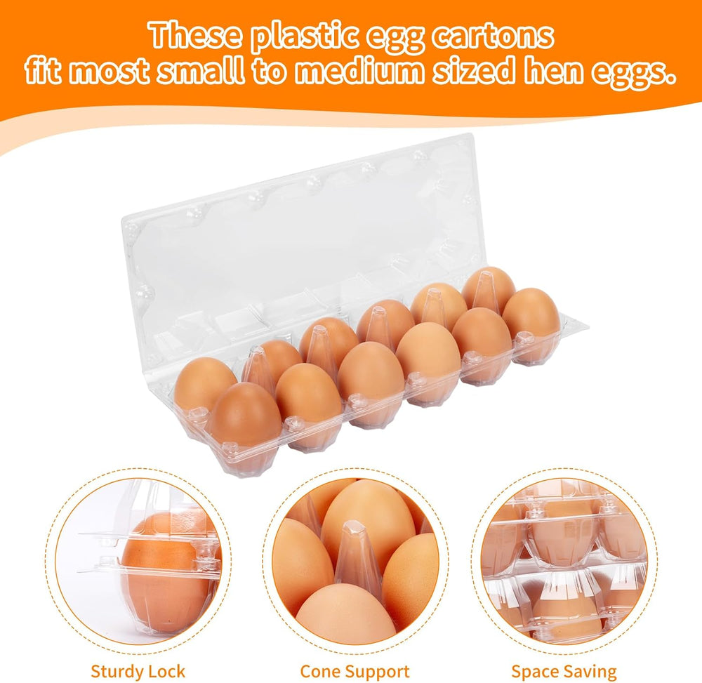 120 Pack Egg Cartons Cheap Bulk, One Dozen Empty Egg Cartons