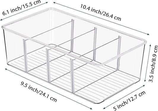 Vtopmart 10 Pack Food Storage Organizer Bins, Cabinet Organization and Storage - Image 2