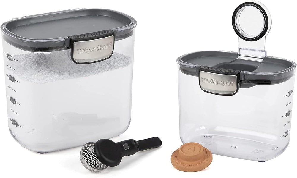 Progressive International ProKeeper+ Clear Plastic Airtight Food Baker's ...