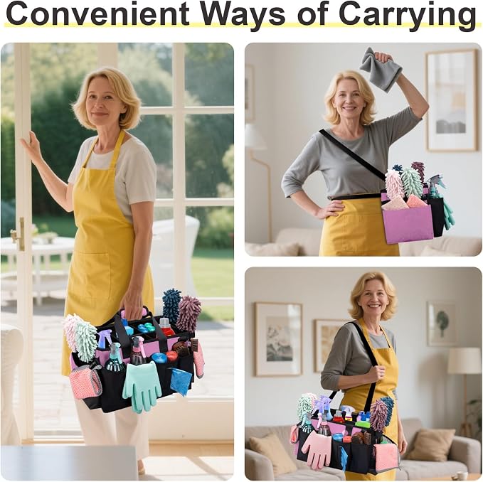 Wearable Large Cleaning Caddy Bag - Image 7