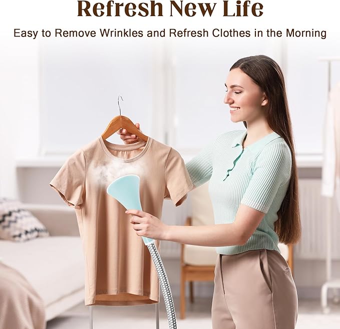 Standing Garment Steamer, 2000W Powerful Steamer - Image 9