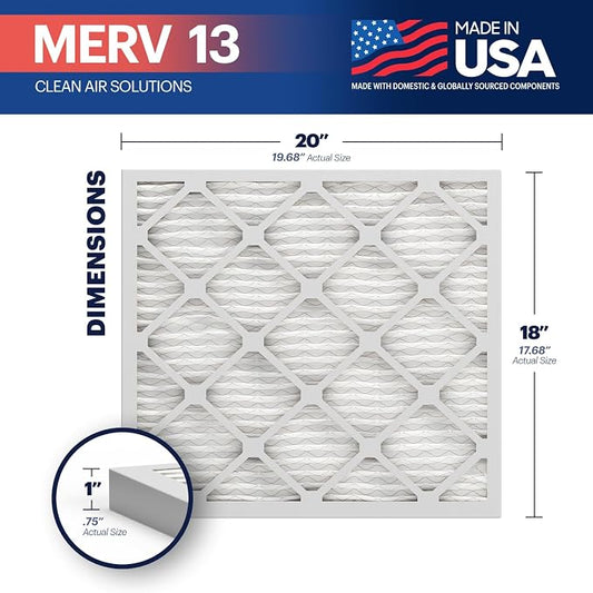 BNX TruFilter 18x20x1 Air Filter MERV 13 - Image 2