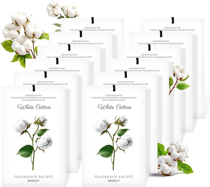 12 Packs Scent Sachets for Closet Clothes Storage - Image 8