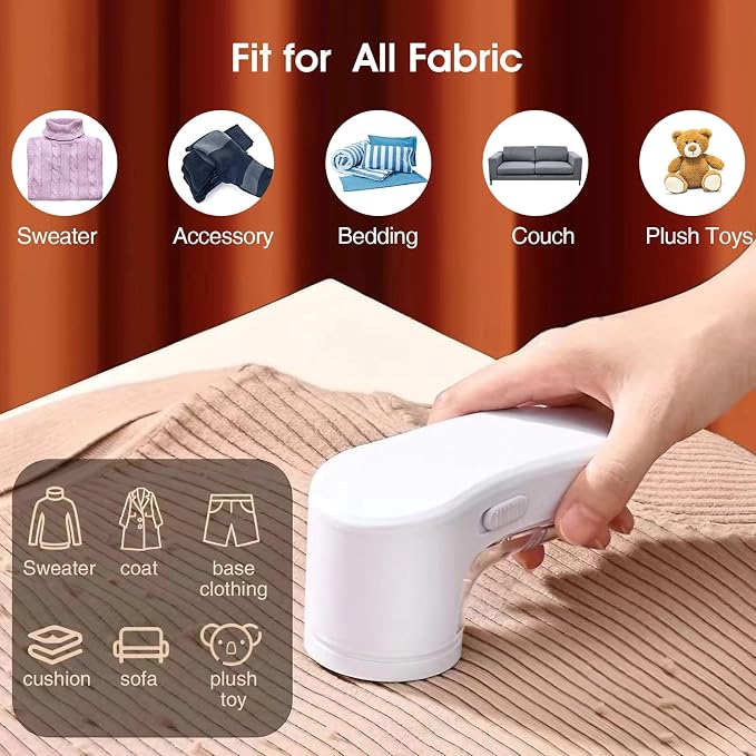 Electric Fabric Shaver, Lint Remover - Image 8