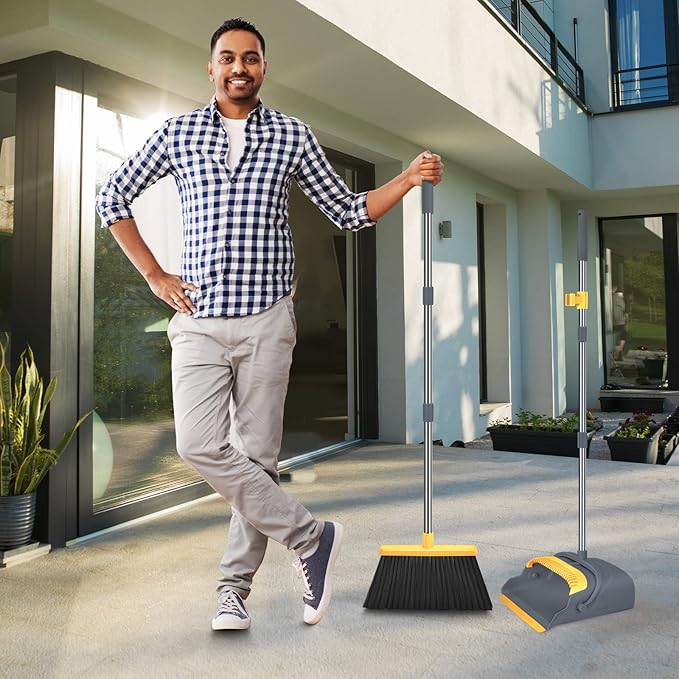 kelamayi Upgrade Broom and Dustpan Set, Broom - Image 7