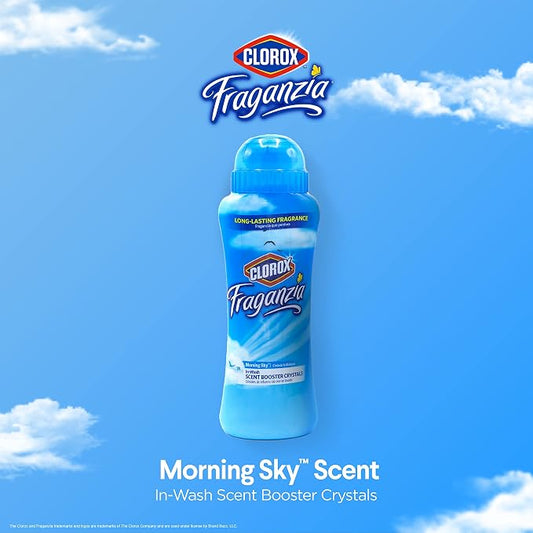 Clorox Fraganzia Laundry Scent Booster Crystals in Morning Sky Scent - Image 2