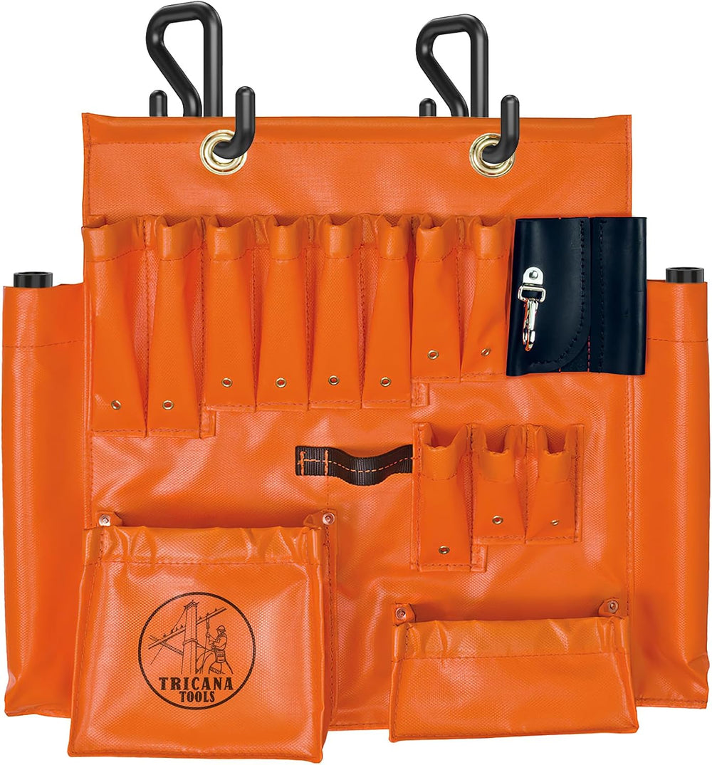 Lineman Tool Board, Aerial Apron, Bucket Truck Tools Organizer with Over 16 P...