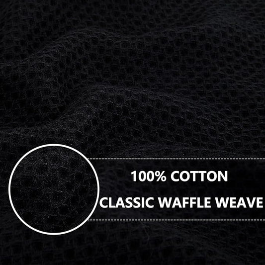 Homaxy 100% Cotton Waffle Weave Kitchen Dish Towels, Ultra Soft Absorbent Quick - Image 2