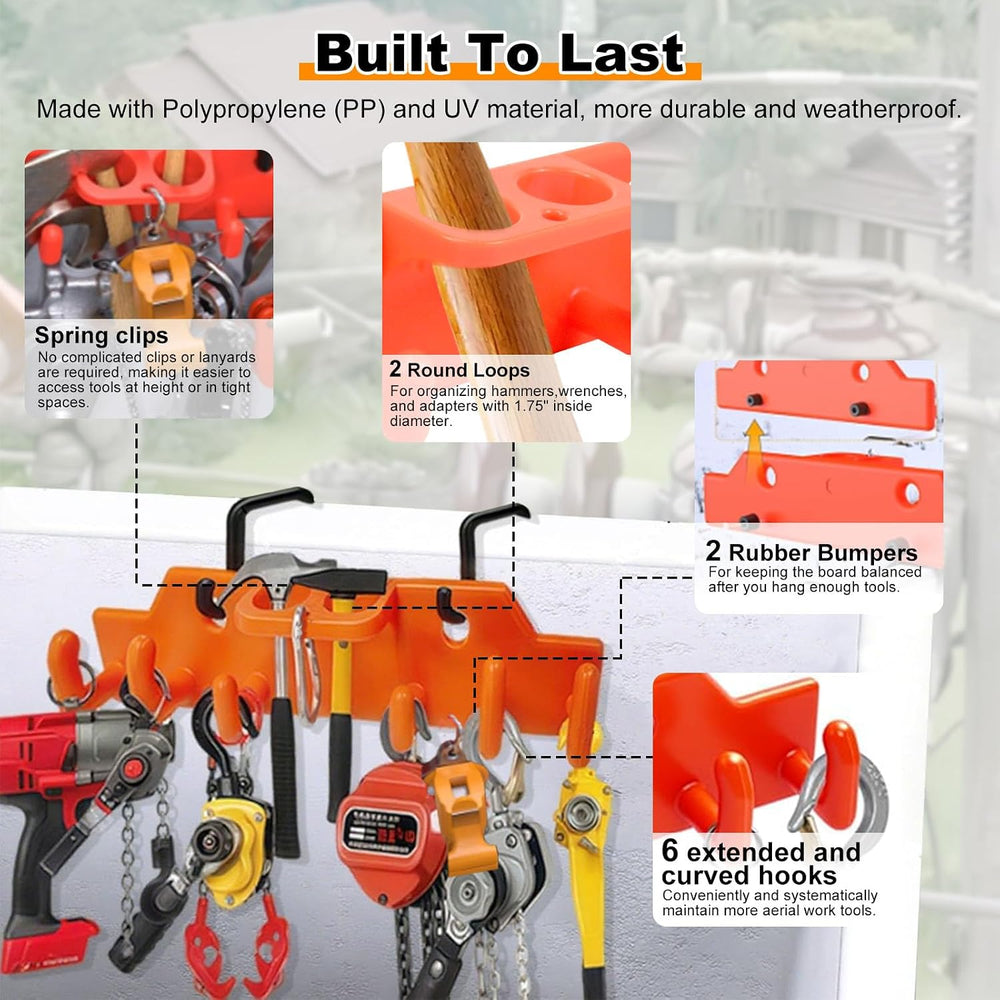 CNQLIS Lineman Tool Board Bucket Truck Tool Organizer
