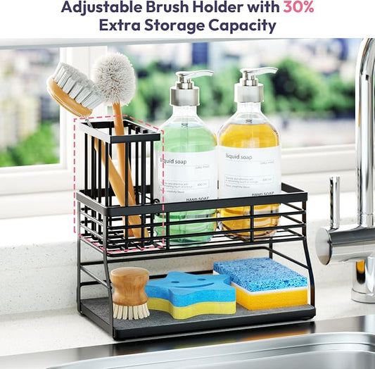 SWTYMIKI Sponge Holder for Kitchen Sink - Image 2