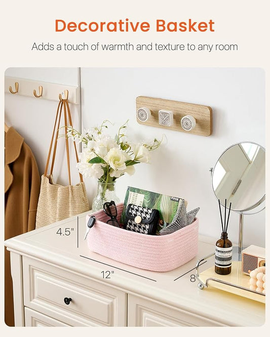 Small Woven Basket, Storage Basket - Image 2