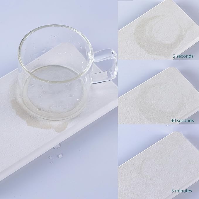 2 Pcs Water Absorbing Stone Trays, Kitchen/Bathroom Sink Soap Dish, Diatomite - Image 7